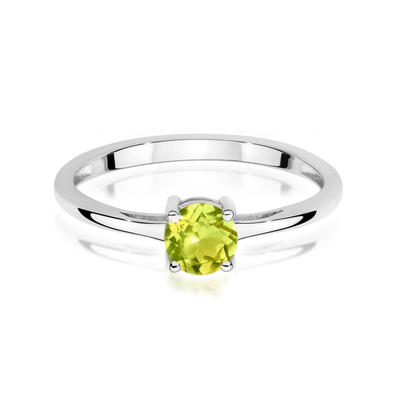 Inel Aur 9K cu Peridot 0.60 ct, imaginea 6 din 8