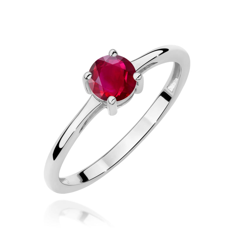 Inel Aur 9K cu Rubin 0.60 ct, imaginea 5 din 8