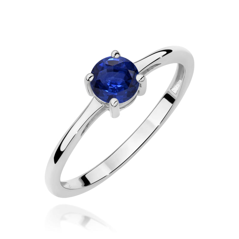 Inel Aur 9K cu Safir 0.50 ct, imaginea 5 din 8