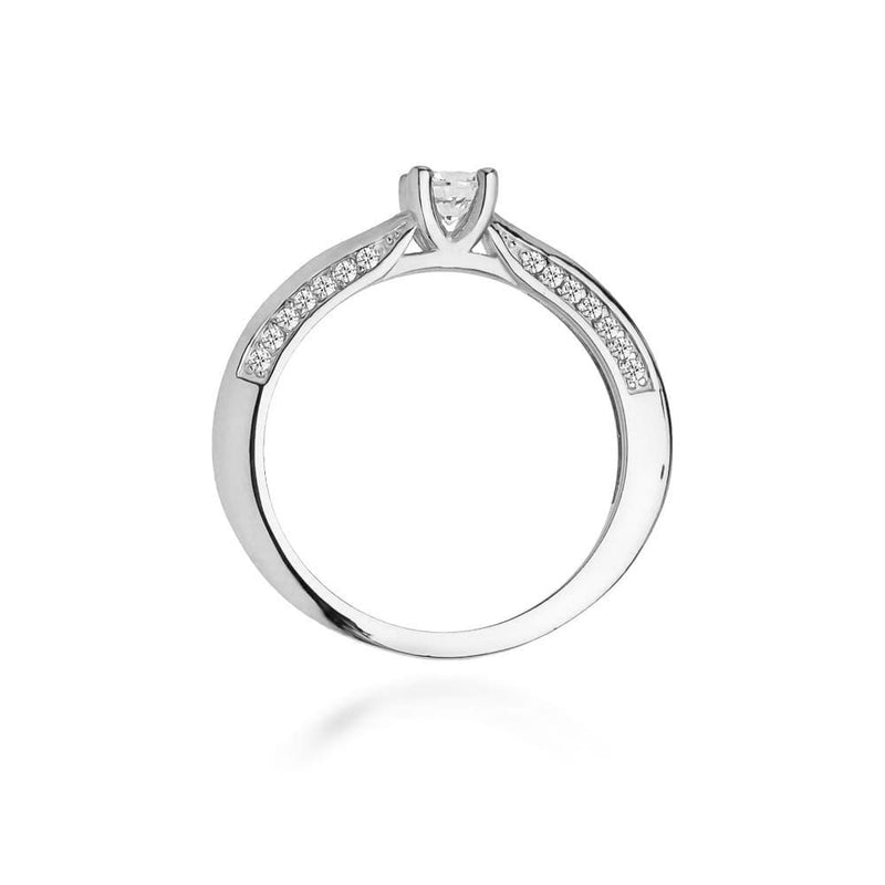 Inel Aur 9K cu Diamante de Laborator 0.44 ct, imaginea 7 din 8