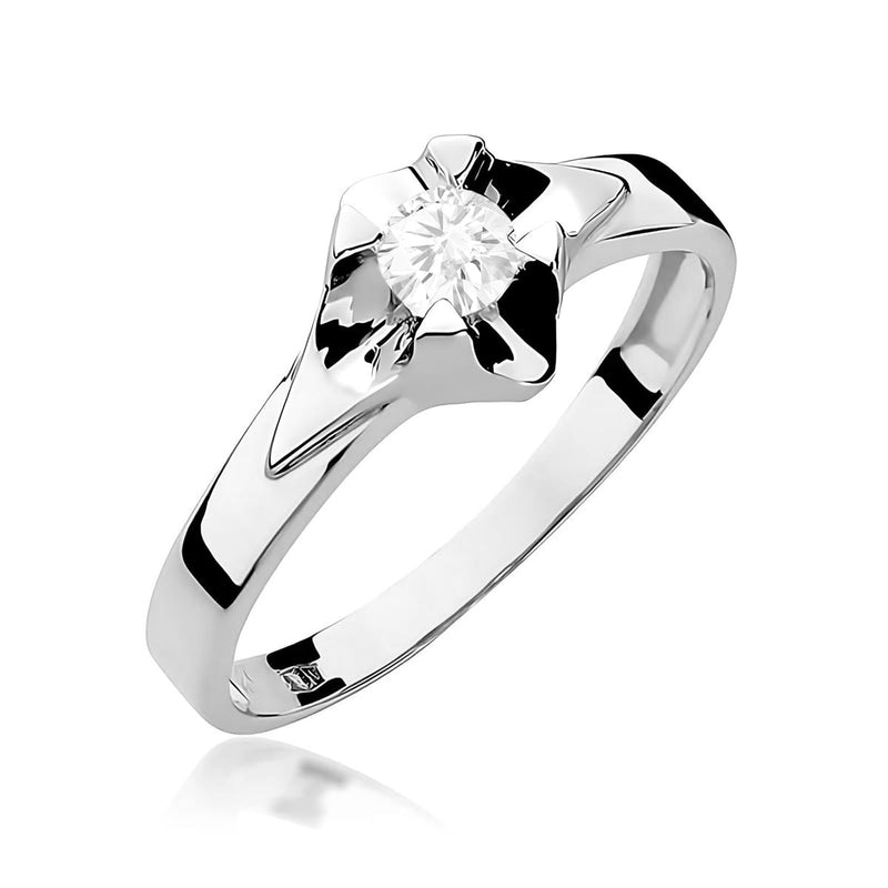 Inel Aur 9K cu Diamant de Laborator 0.30 ct, imaginea 5 din 8