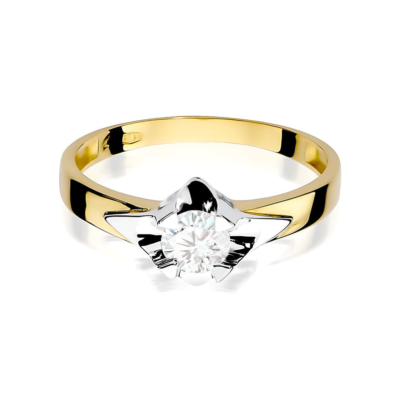 Inel Aur 9K cu Diamant de Laborator 0.50 ct, imaginea 2 din 8