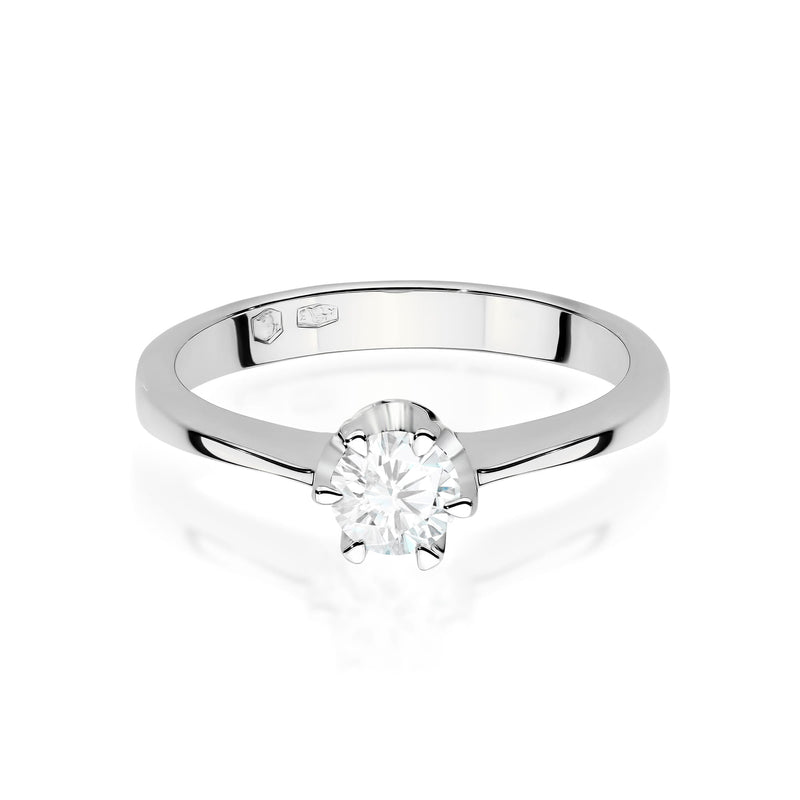 Inel Aur 9K cu Diamant de Laborator 0.25 ct, imaginea 6 din 8