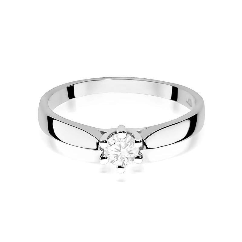 Inel Aur 9K cu Diamant de Laborator 0.25 ct, imaginea 6 din 8