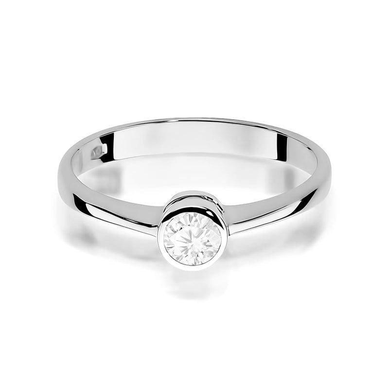 Inel Aur 9K cu Diamant de Laborator 0.25 ct, imaginea 6 din 8