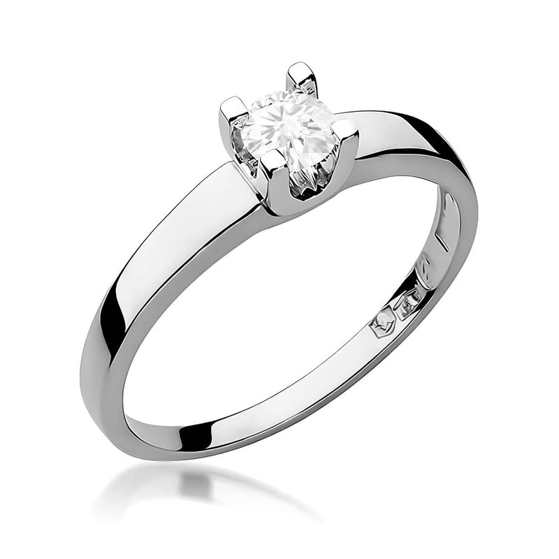 Inel Aur 9K cu Diamant de Laborator 0.25 ct, imaginea 5 din 8
