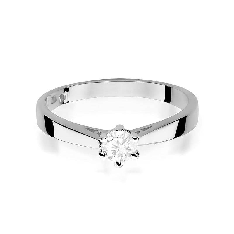 Inel Aur 9K cu Diamant de Laborator 0.20 ct, imaginea 6 din 8