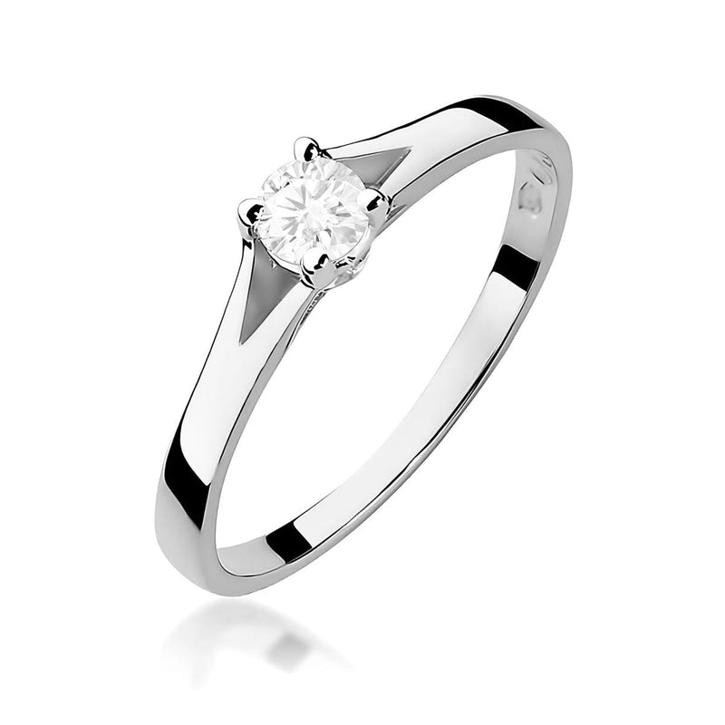 Inel Aur 9K cu Diamant de Laborator 0.20 ct, imaginea 5 din 8