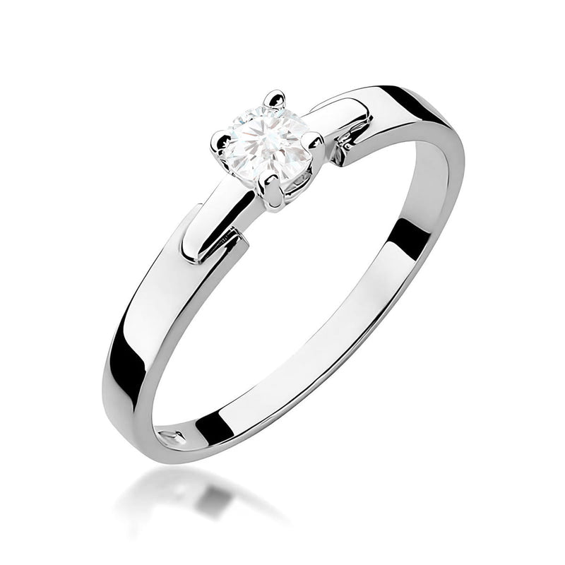 Inel Aur 9K cu Diamant de Laborator 0.20 ct, imaginea 5 din 8