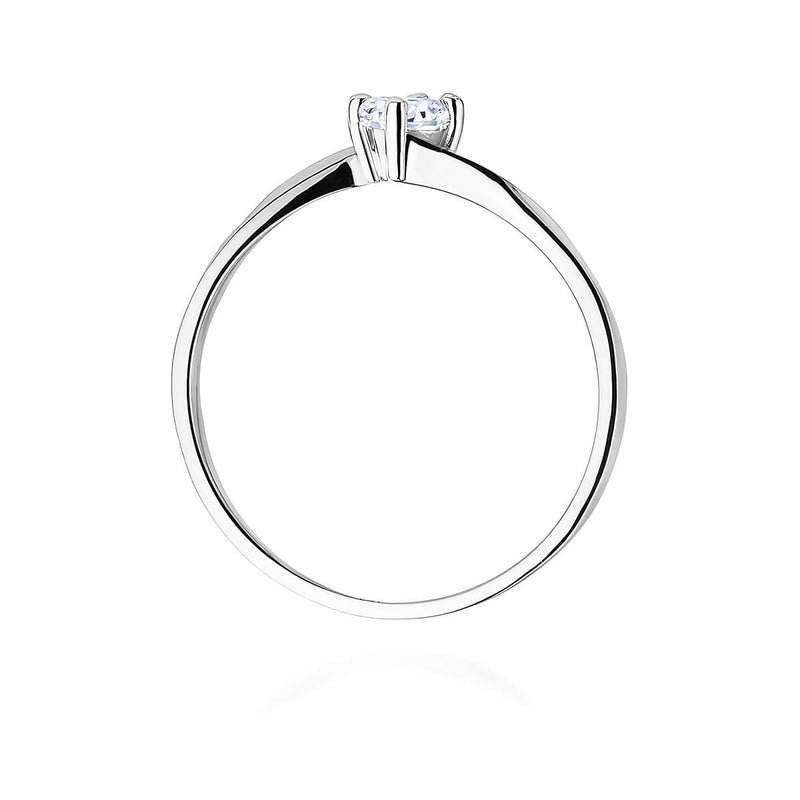 Inel Aur 9K cu Diamant de Laborator 0.20 ct, imaginea 7 din 8