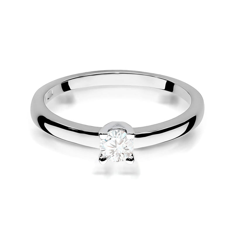 Inel Aur 9K cu Diamant de Laborator 0.25 ct, imaginea 6 din 8