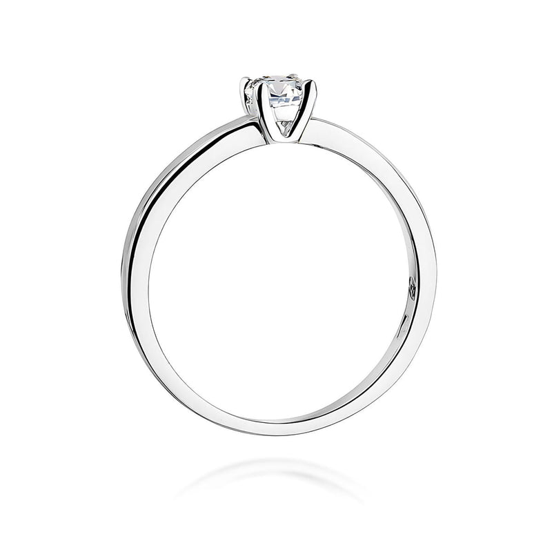 Inel Aur 9K cu Diamant de Laborator 0.25 ct, imaginea 7 din 8