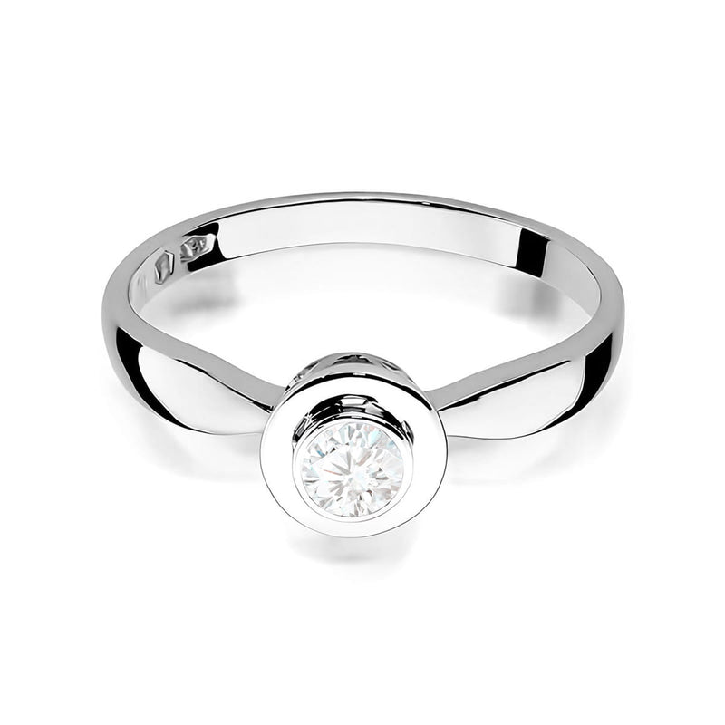 Inel Aur 9K cu Diamant de Laborator 0.25 ct, imaginea 6 din 8
