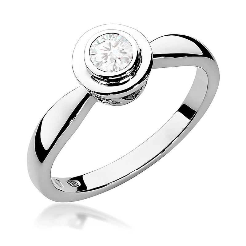 Inel Aur 9K cu Diamant de Laborator 0.30 ct, imaginea 5 din 8