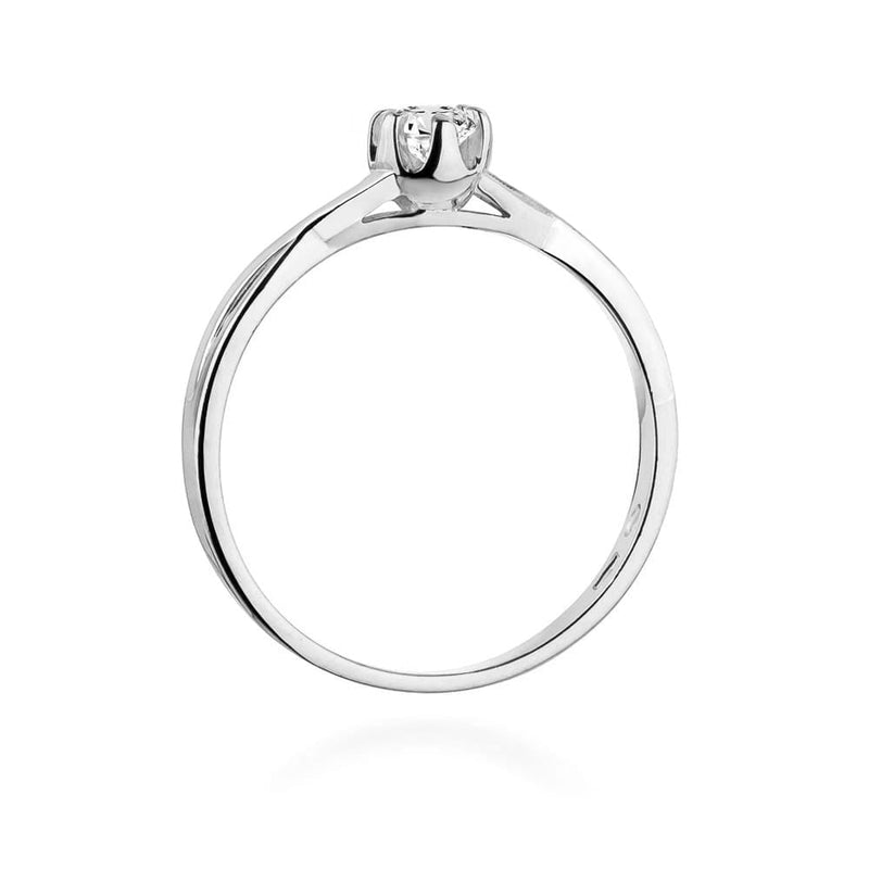 Inel Aur 9K cu Diamant de Laborator 0.20 ct, imaginea 7 din 8