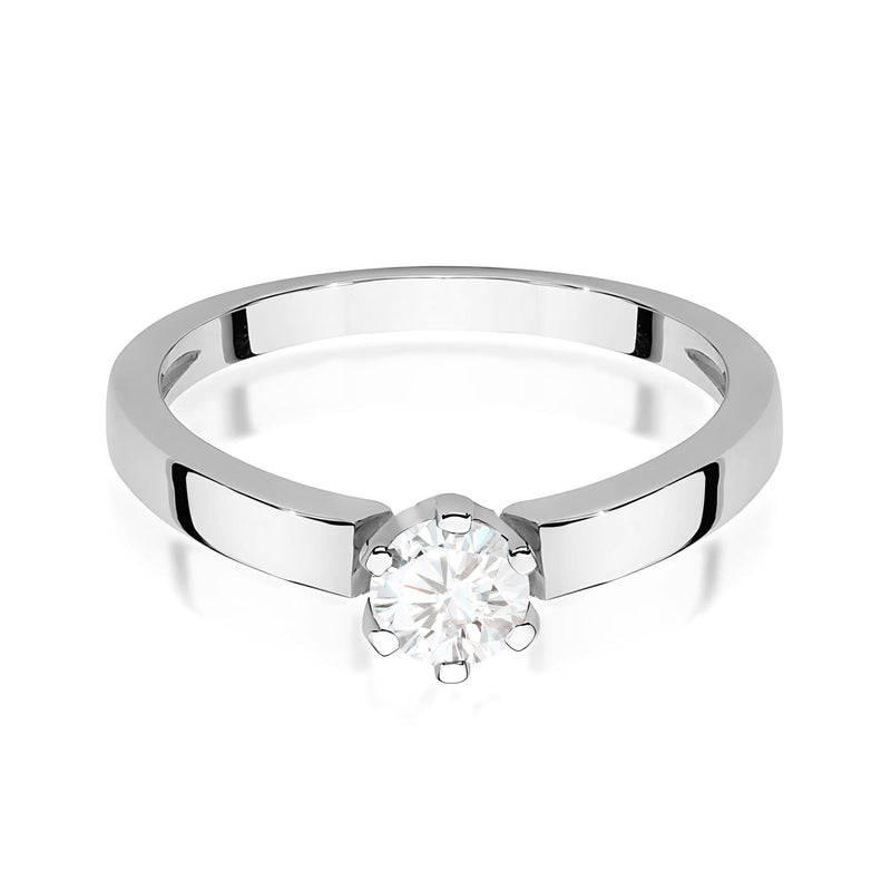 Inel Aur 9K cu Diamant de Laborator 0.25 ct, imaginea 6 din 8