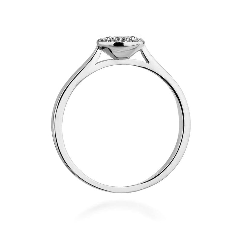 Inel Aur 9K cu Diamant de Laborator 0.15 ct, imaginea 7 din 8