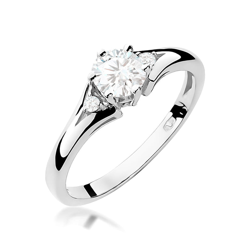Inel Aur 9K cu Diamante de Laborator 0.53 ct, imaginea 5 din 8