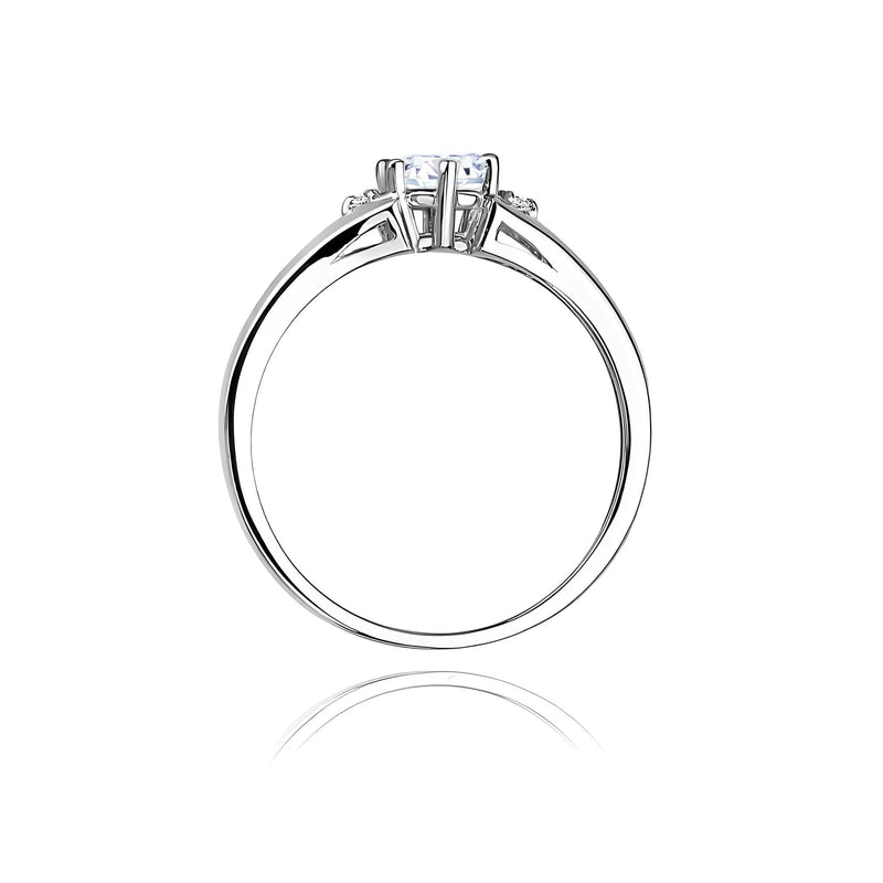 Inel Aur 9K cu Diamante de Laborator 0.53 ct, imaginea 7 din 8