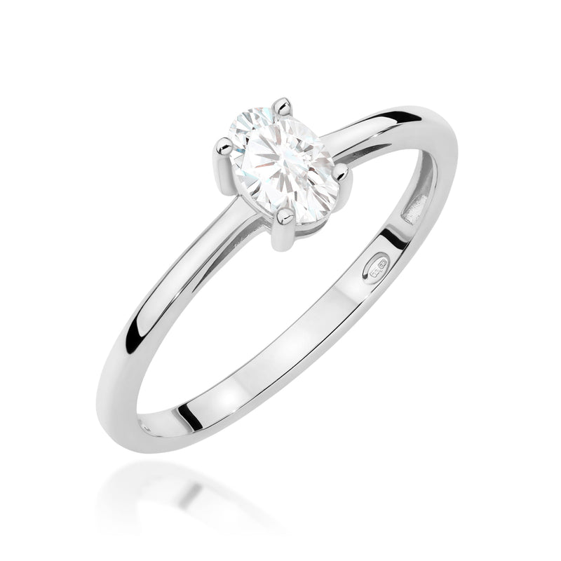 Inel Aur 9K cu Diamant de Laborator 0.40 ct, imaginea 5 din 8