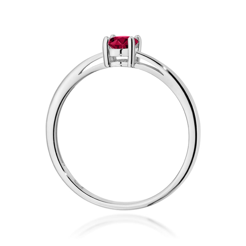 Inel Aur 9K cu Rubin 0.60 ct, imaginea 7 din 8