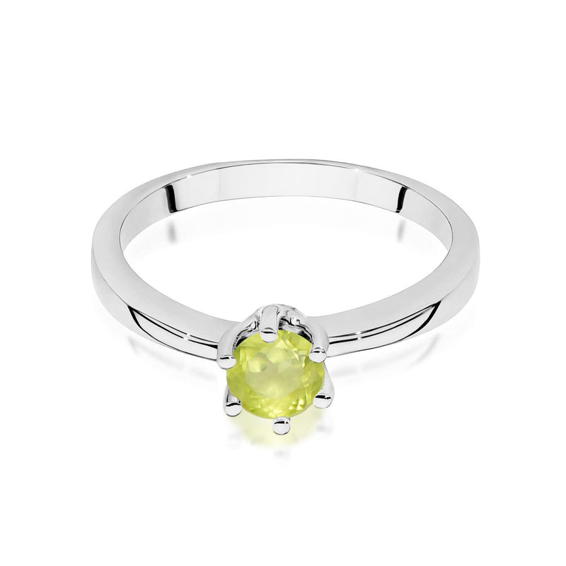 Inel Aur 9K cu Peridot 0.60 ct, imaginea 6 din 8