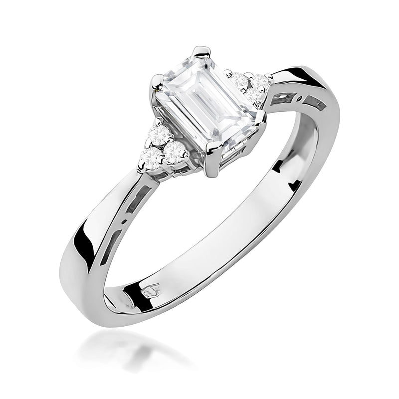 Inel Aur 9K cu Diamante de Laborator 0.63 ct, imaginea 5 din 8