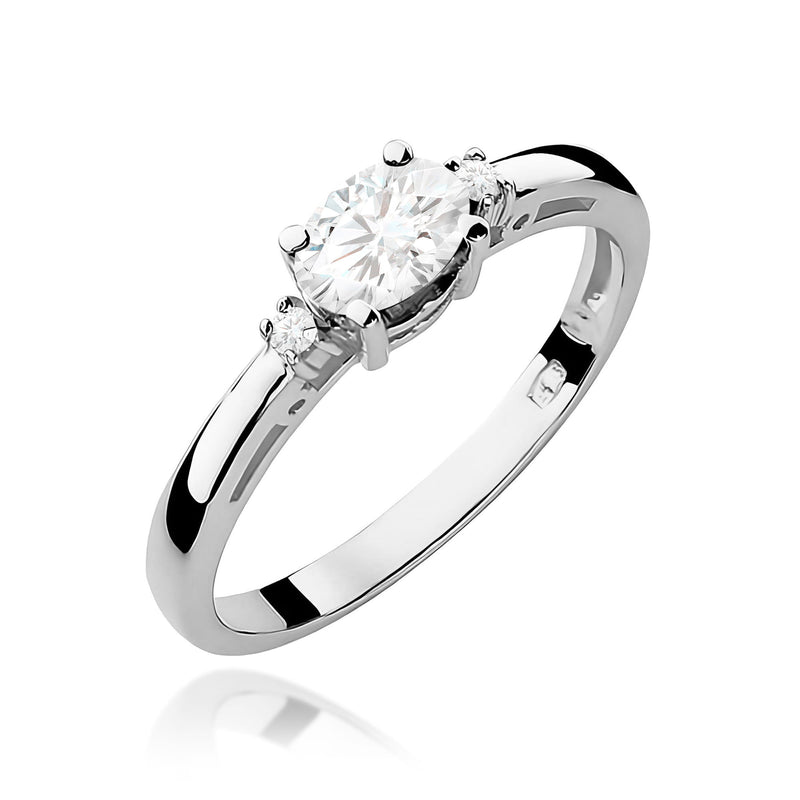 Inel Aur 9K cu Diamante de Laborator 0.43 ct, imaginea 5 din 8