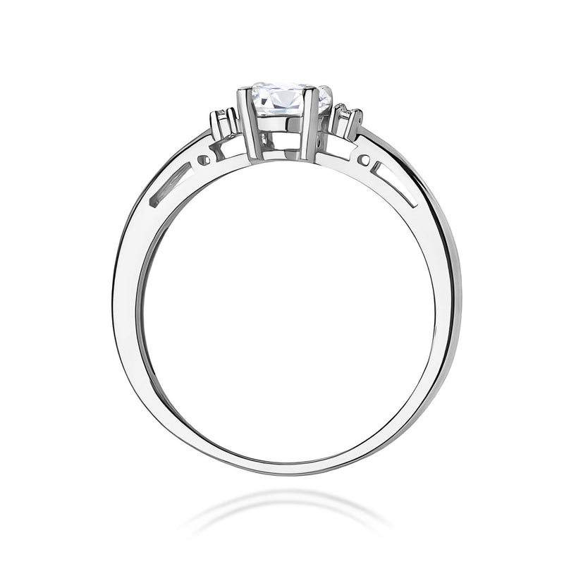 Inel Aur 9K cu Diamante de Laborator 0.43 ct, imaginea 7 din 8