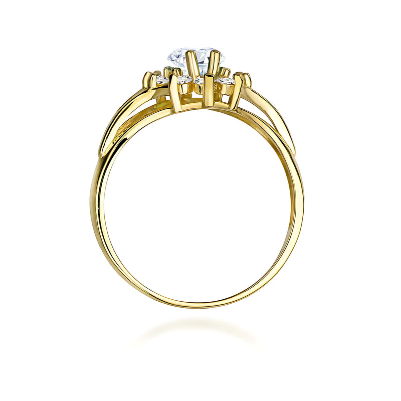 Inel Aur 9K cu Diamante de Laborator 1.00 ct, imaginea 3 din 8