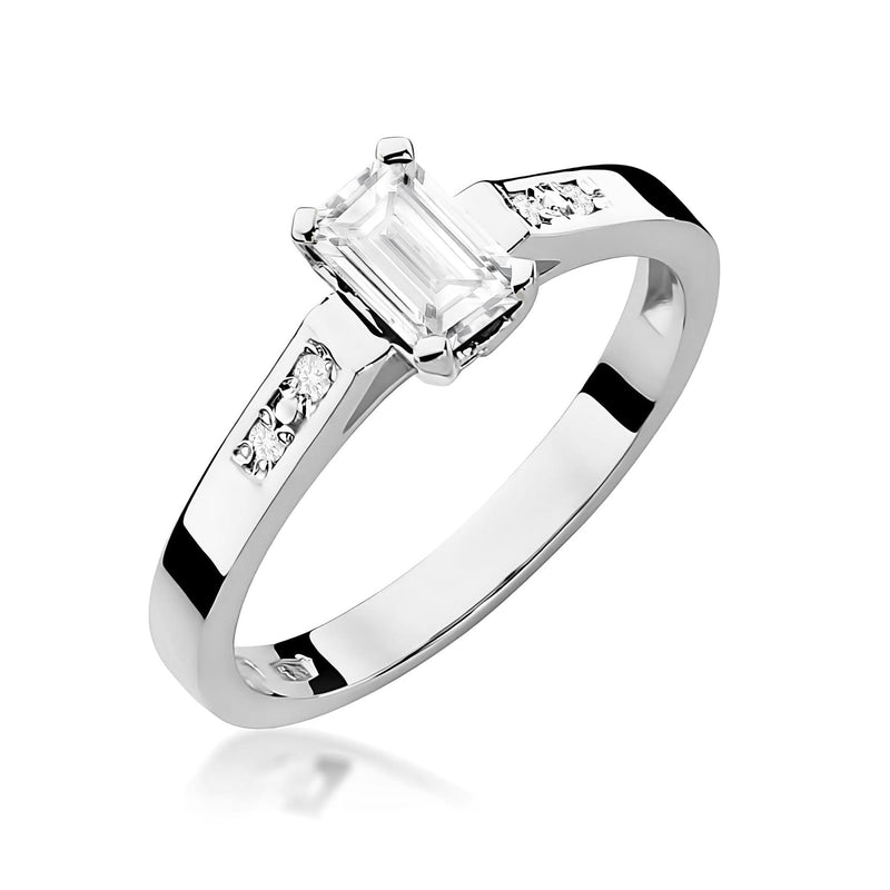 Inel Aur 9K cu Diamante de Laborator 0.64 ct, imaginea 5 din 8