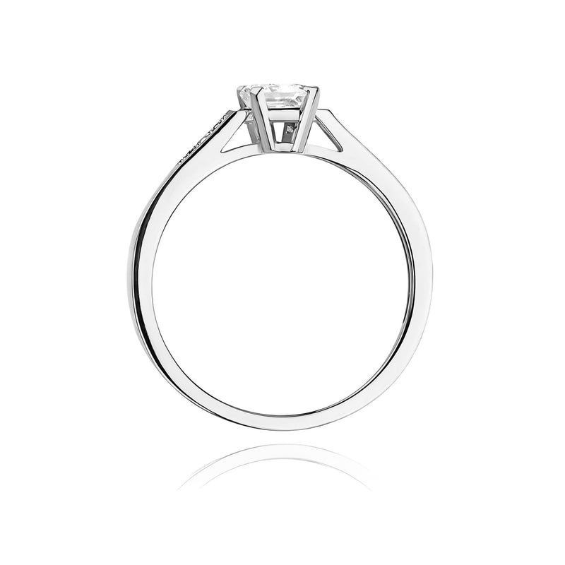 Inel Aur 9K cu Diamante de Laborator 0.64 ct, imaginea 7 din 8