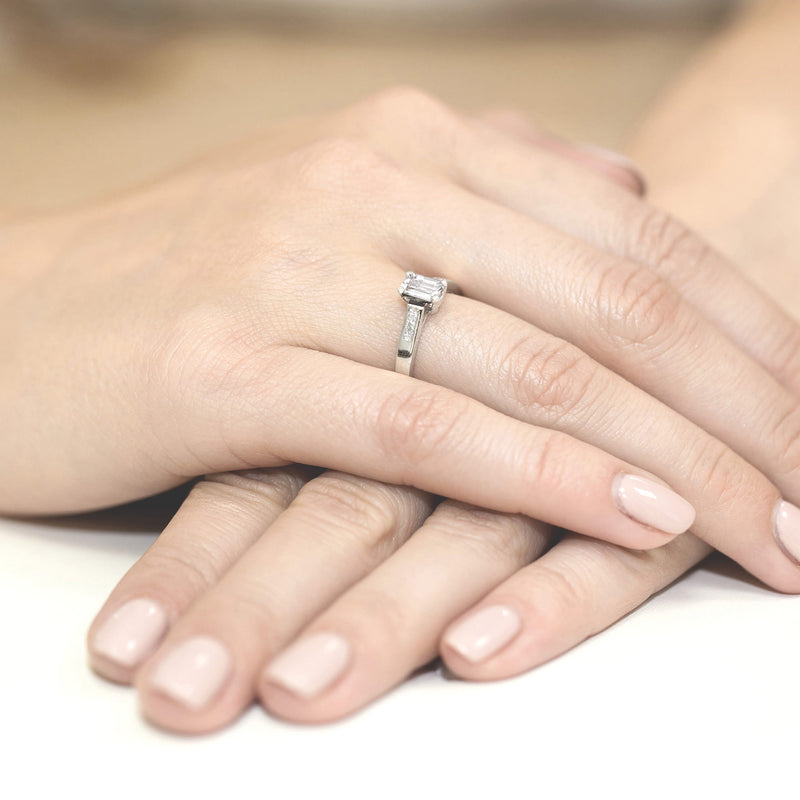 Inel Aur 9K cu Diamante de Laborator 0.64 ct, imaginea 8 din 8