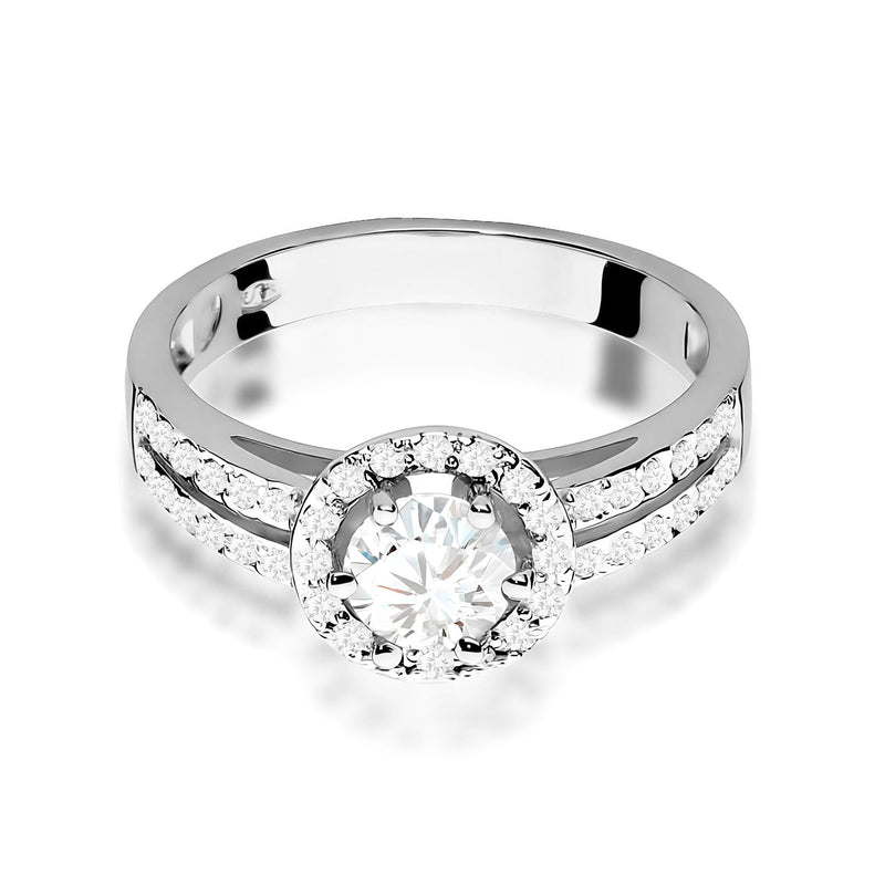 Inel Aur 9K cu Diamante de Laborator 0.70 ct, imaginea 6 din 8