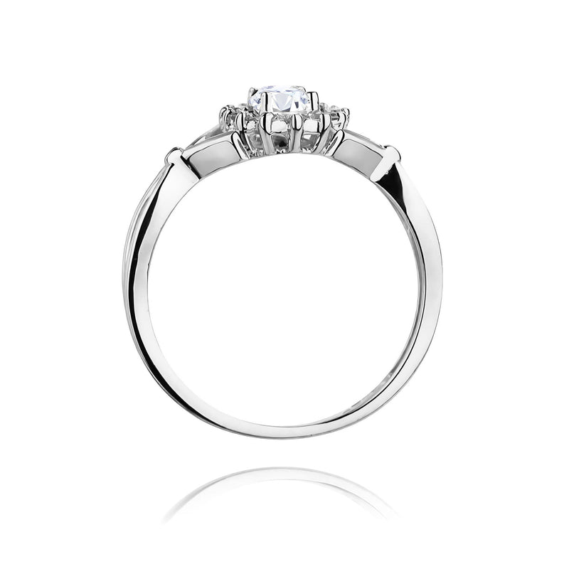 Inel Aur 9K cu Diamante de Laborator 0.52 ct, imaginea 7 din 8