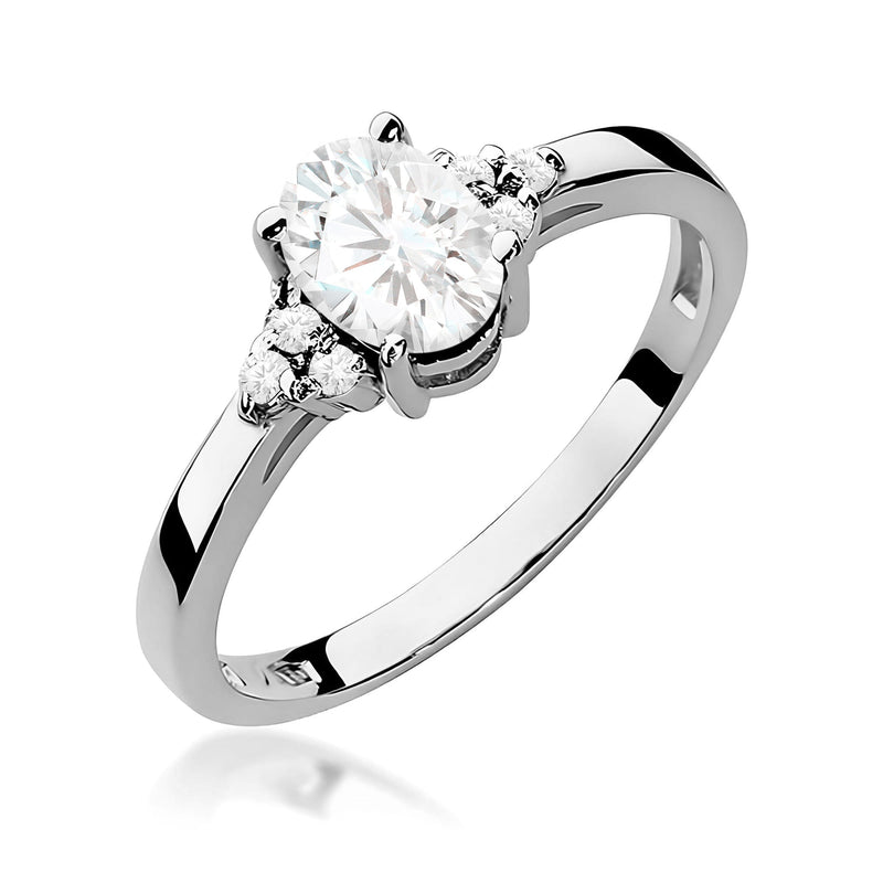 Inel Aur 9K cu Diamante de Laborator 0.75 ct, imaginea 5 din 8