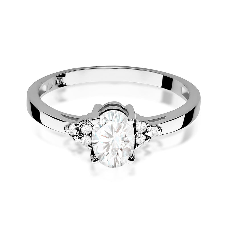 Inel Aur 9K cu Diamante de Laborator 0.75 ct, imaginea 6 din 8
