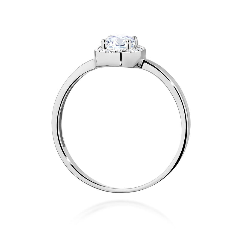 Inel Aur 9K cu Diamante de Laborator 0.48 ct, imaginea 7 din 8