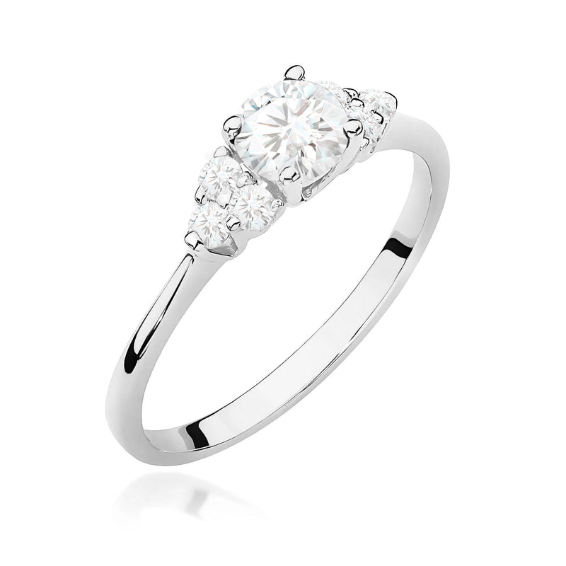 Inel Aur 9K cu Diamante de Laborator 0.68 ct, imaginea 5 din 8