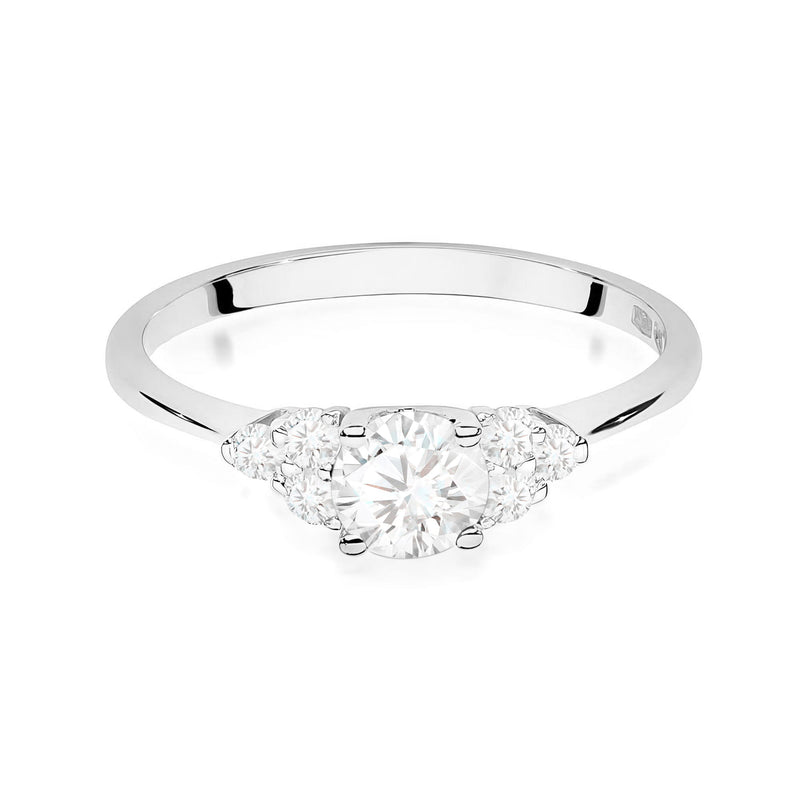 Inel Aur 9K cu Diamante de Laborator 0.68 ct, imaginea 6 din 8