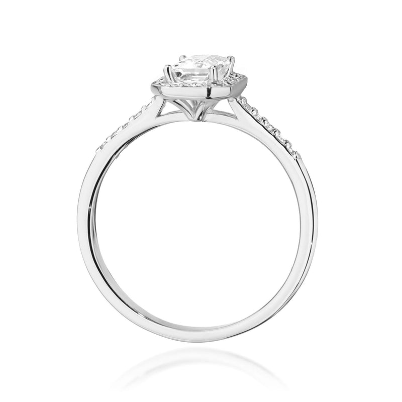Inel Aur 9K cu Diamante de Laborator 0.79 ct, imaginea 7 din 8