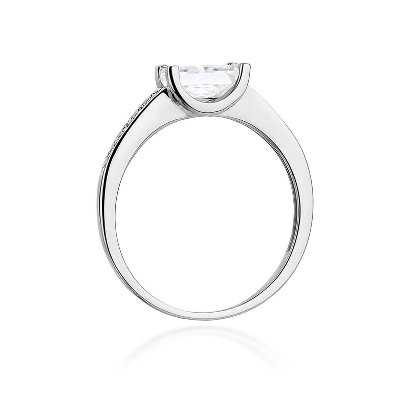 Inel Aur 9K cu Diamante de Laborator 0.63 ct, imaginea 7 din 8