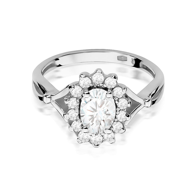 Inel Aur 9K cu Diamante de Laborator 0.98 ct, imaginea 6 din 8