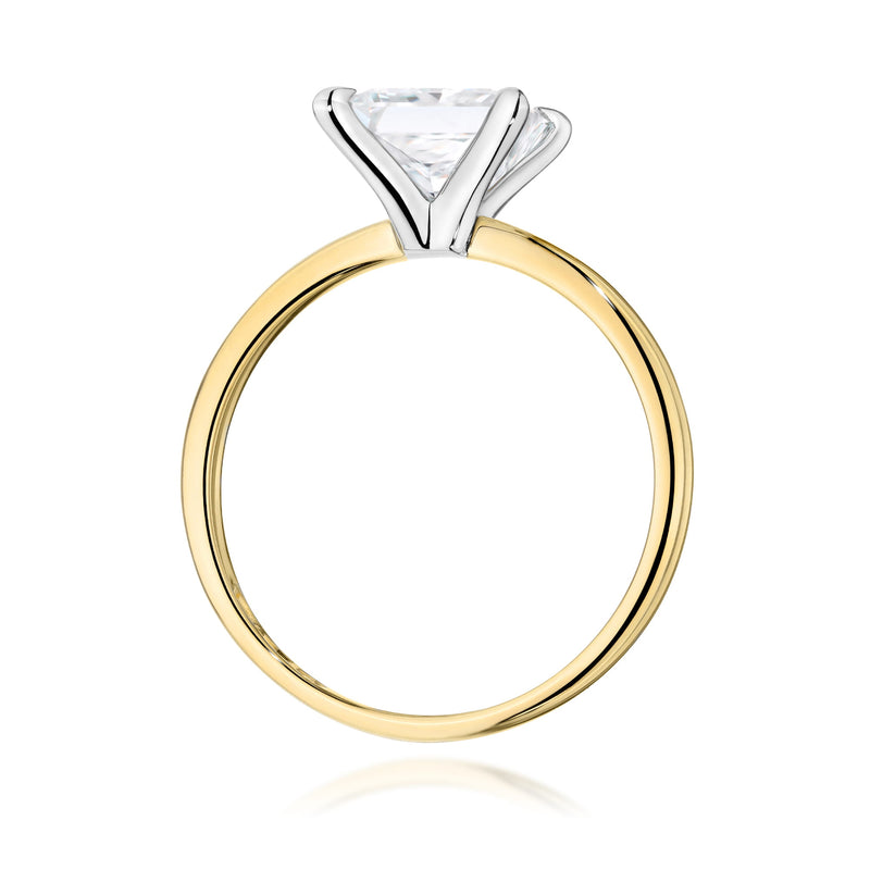 Inel Aur 9K cu Diamant de Laborator 2.00 ct, imaginea 3 din 6