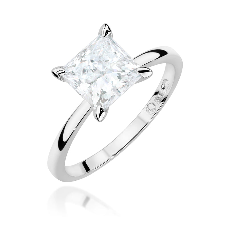 Inel Aur 9K cu Diamant de Laborator 2.00 ct, imaginea 4 din 6