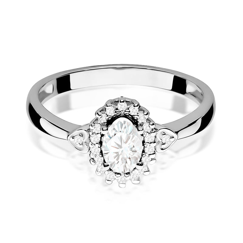 Inel Aur 9K cu Diamante de Laborator 0.50 ct, imaginea 6 din 8