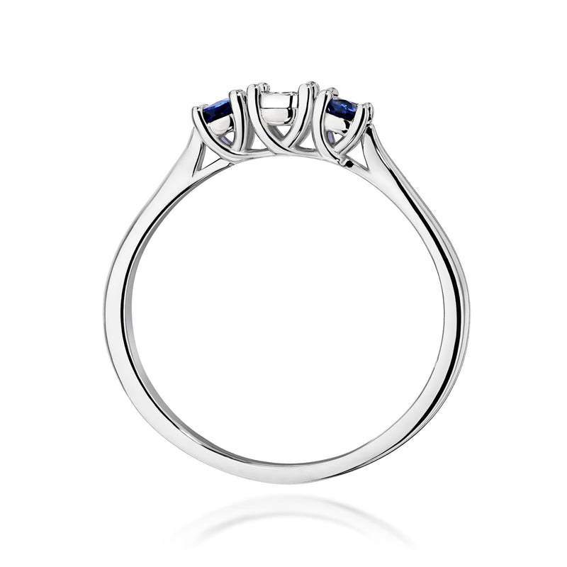Inel Aur 9K cu Diamant Natural 0.03 ct, imaginea 7 din 8