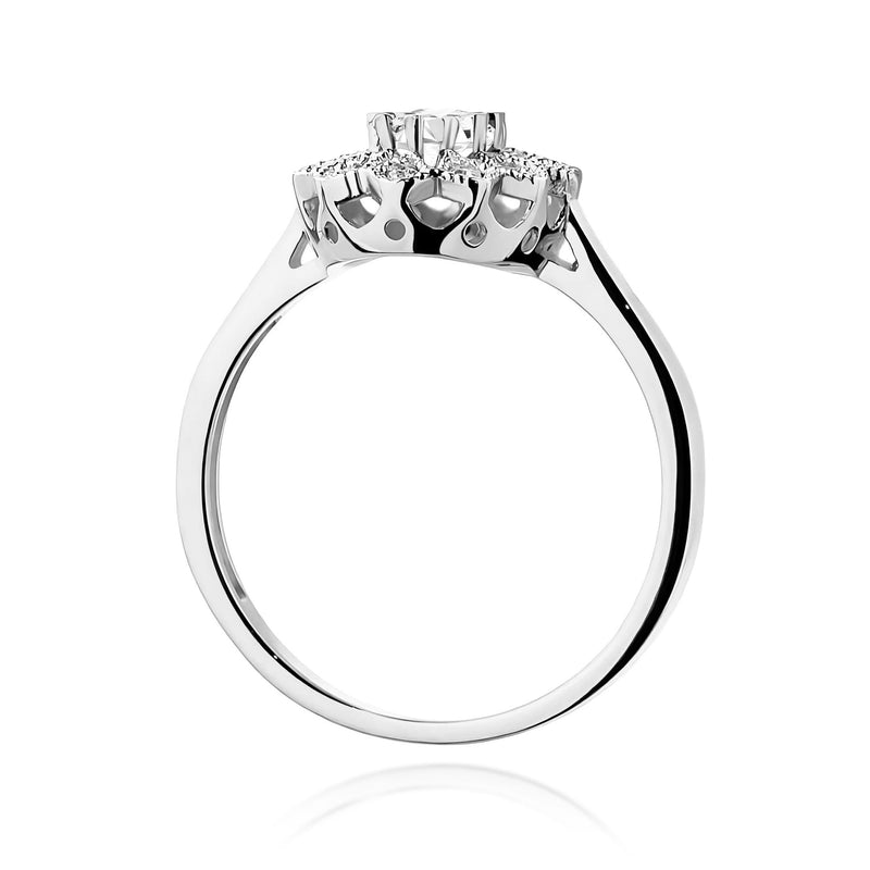 Inel Aur 9K cu Diamante de Laborator 0.50 ct, imaginea 7 din 8