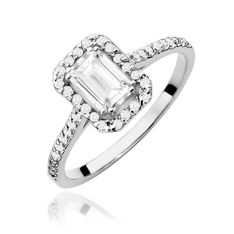 Inel Aur 9K cu Diamante de Laborator 0.79 ct, imaginea 5 din 8