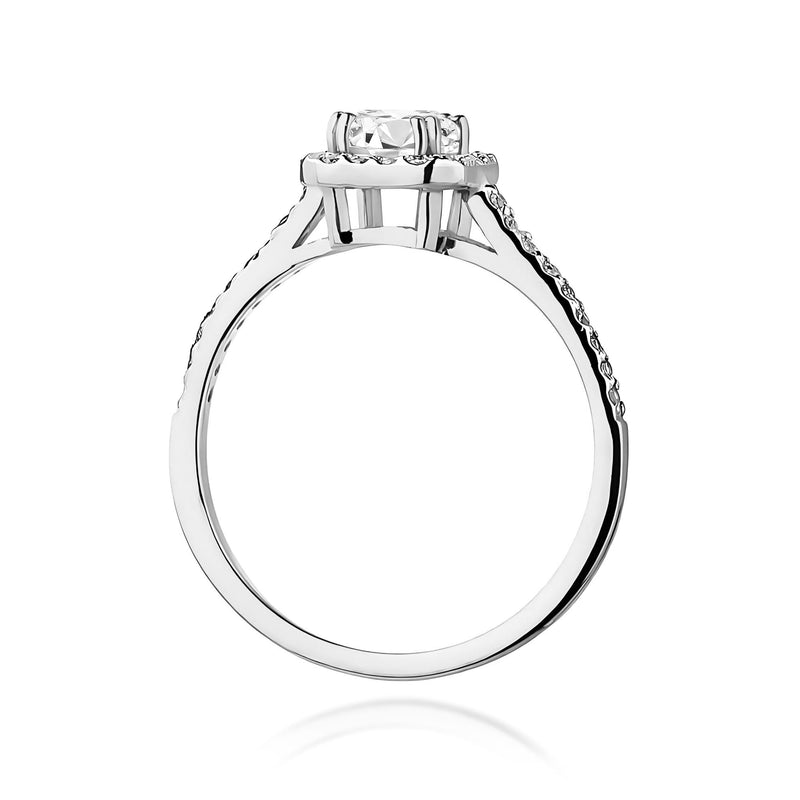 Inel Aur 9K cu Diamante de Laborator 0.82 ct, imaginea 7 din 8